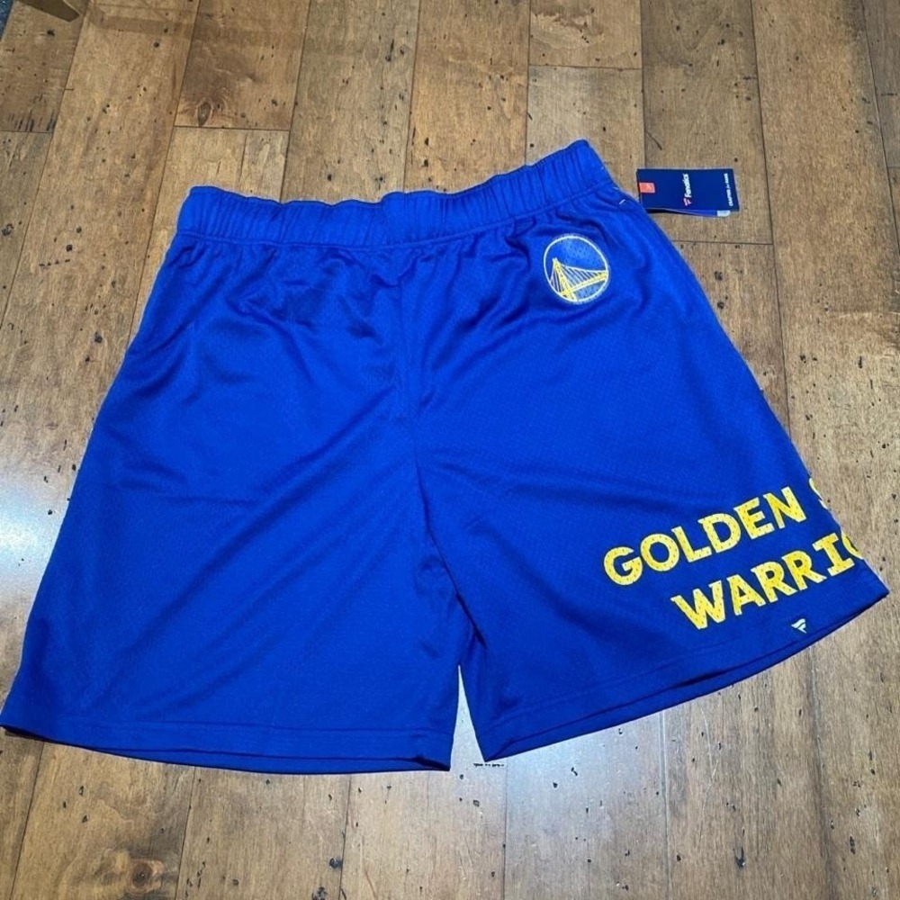 Golden State Warriors Blue Fanatics shorts Size XXL